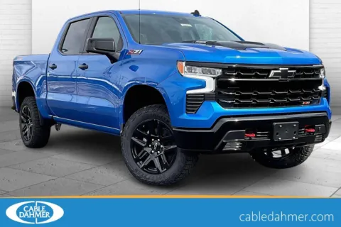 Blue 2025 Chevrolet Silverado 1500 LT Trail Boss for sale in Independence, MO