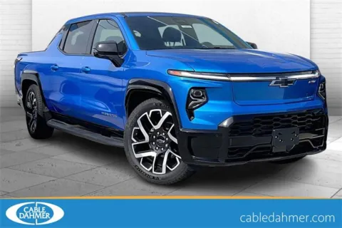 Blue 2025 Chevrolet Silverado EV RST - Extended Range for sale in Independence, MO