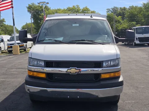 Photos of 2025 Chevrolet Express Cutaway 3500 1WT for sale in Independence, MO at Cable Dahmer Chevrolet of Independence