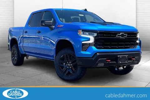 Blue 2025 Chevrolet Silverado 1500 LT Trail Boss for sale in Independence, MO
