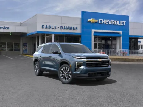 Blue 2025 Chevrolet Traverse AWD LT for sale in Independence, MO
