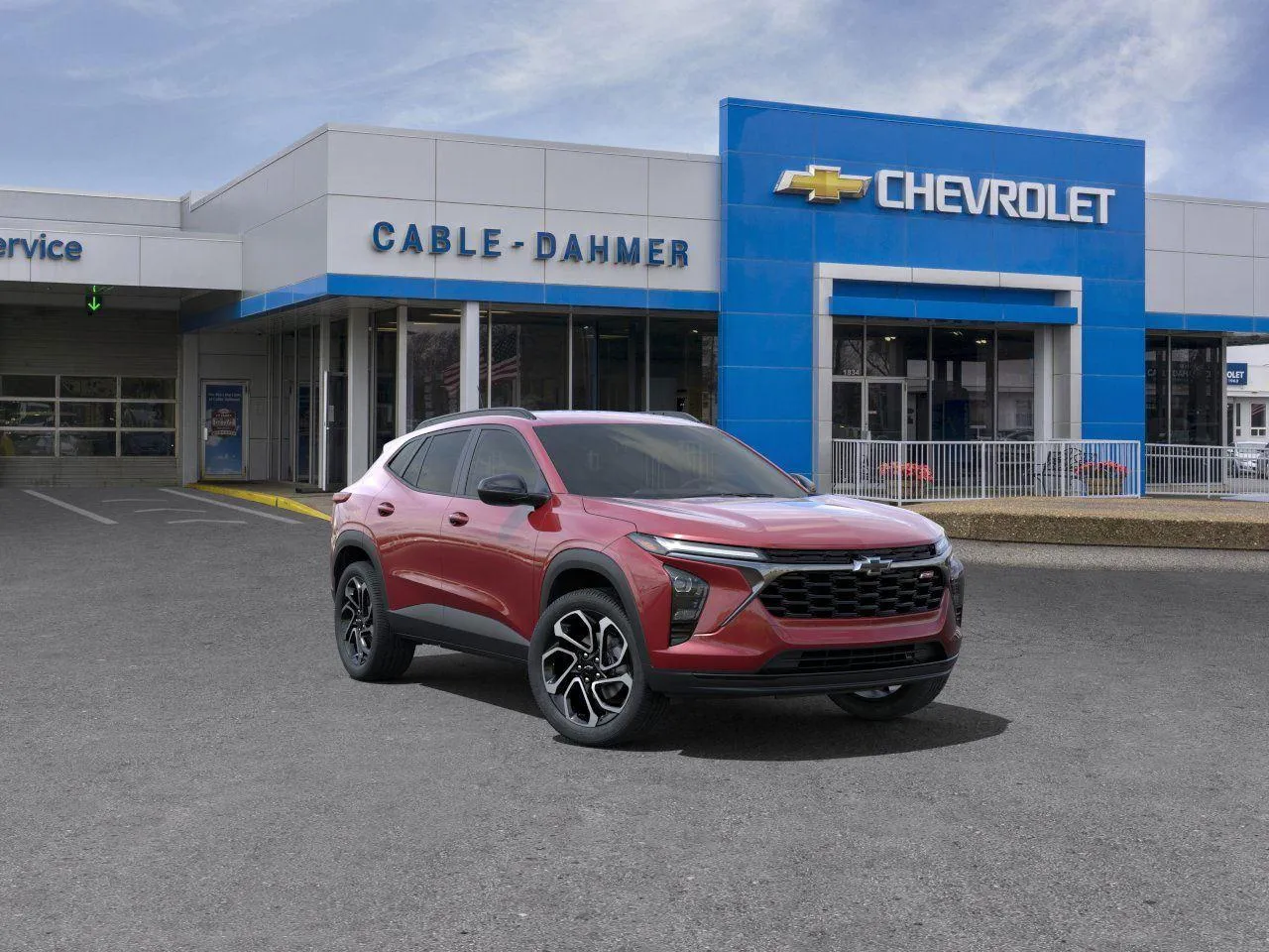 Red 2025 Chevrolet Trax 2RS for sale in Independence, MO