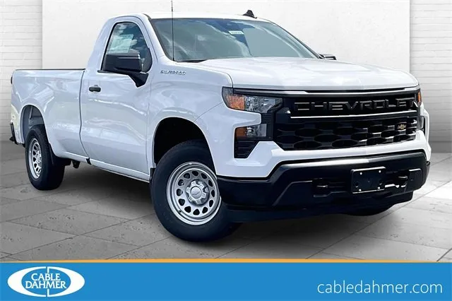 White 2025 Chevrolet Silverado 1500 WT for sale in Independence, MO