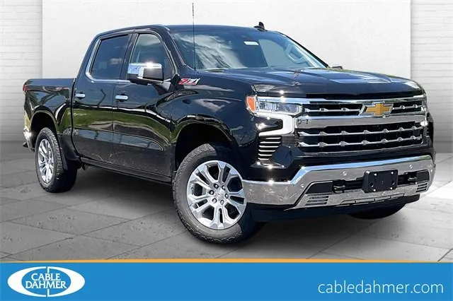Black 2025 Chevrolet Silverado 1500 LTZ for sale in Independence, MO