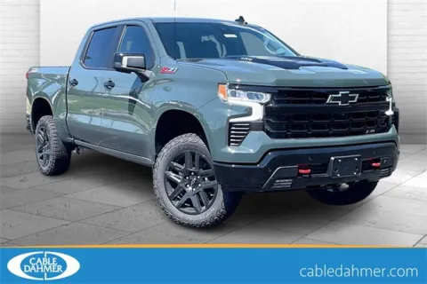 Gray 2025 Chevrolet Silverado 1500 LT Trail Boss for sale in Independence, MO