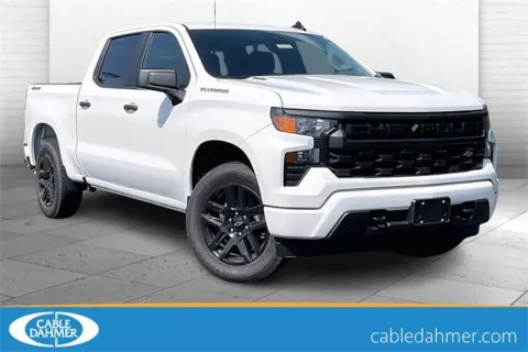 White 2025 Chevrolet Silverado 1500 Custom for sale in Independence, MO