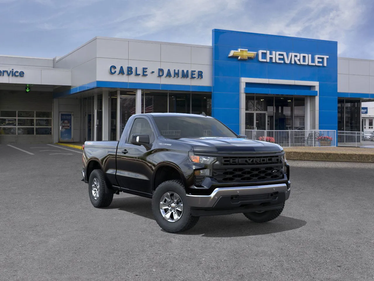 Black 2025 Chevrolet Silverado 1500 WT for sale in Independence, MO