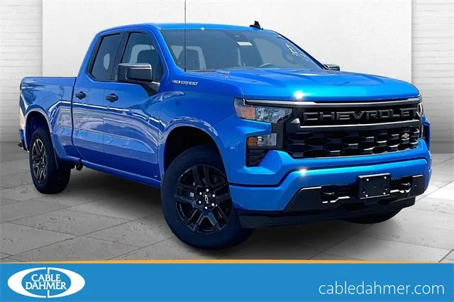 Blue 2025 Chevrolet Silverado 1500 Custom for sale in Independence, MO