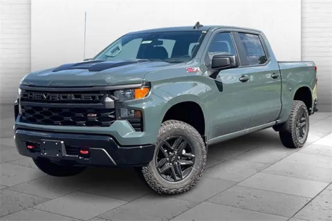 Photos of 2025 Chevrolet Silverado 1500 Custom Trail Boss for sale in Independence, MO at Cable Dahmer Chevrolet of Independence