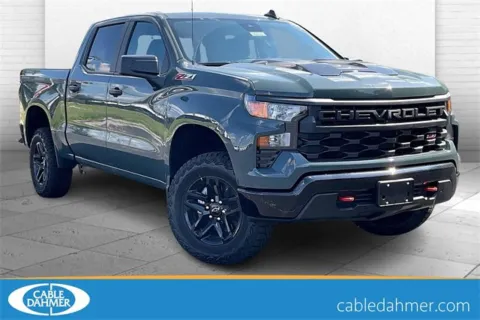 Gray 2025 Chevrolet Silverado 1500 Custom Trail Boss for sale in Independence, MO