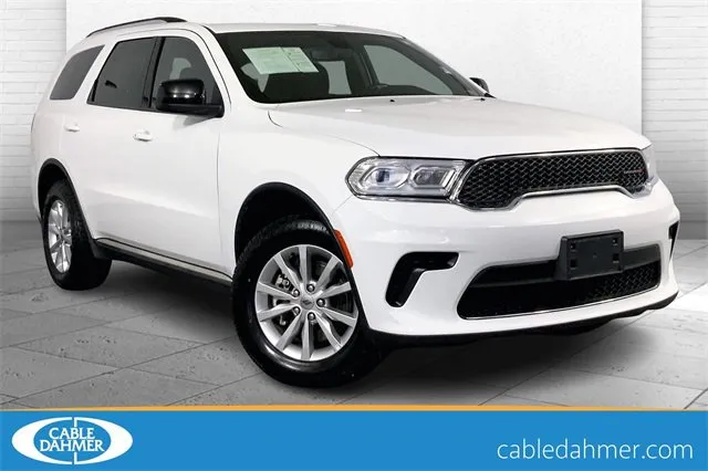 White 2024 Dodge Durango SXT for sale in Independence, MO