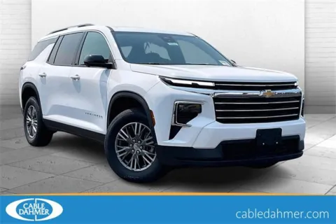 White 2025 Chevrolet Traverse LT for sale in Independence, MO