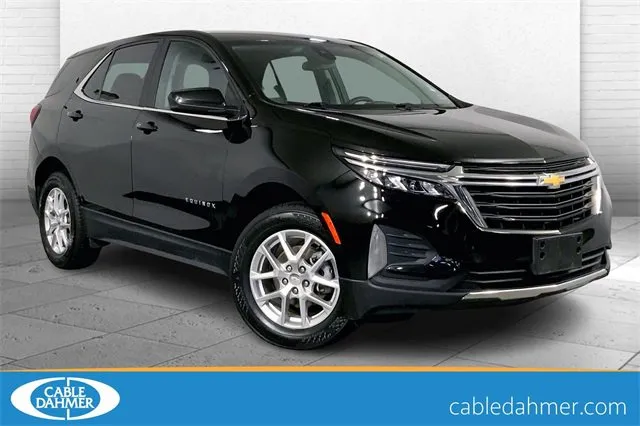 Black 2022 Chevrolet Equinox LT for sale in Independence, MO