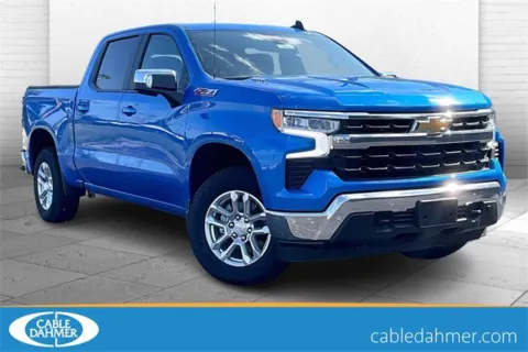 Blue 2025 Chevrolet Silverado 1500 LT for sale in Independence, MO