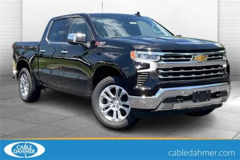 Black 2025 Chevrolet Silverado 1500 LTZ for sale in Independence, MO