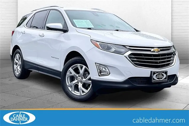 White 2019 Chevrolet Equinox Premier for sale in Independence, MO
