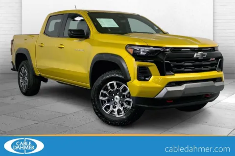 Yellow 2023 Chevrolet Colorado 4WD Z71 for sale in Independence, MO