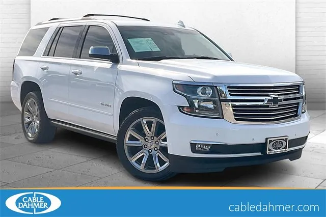 White 2019 Chevrolet Tahoe Premier for sale in Independence, MO