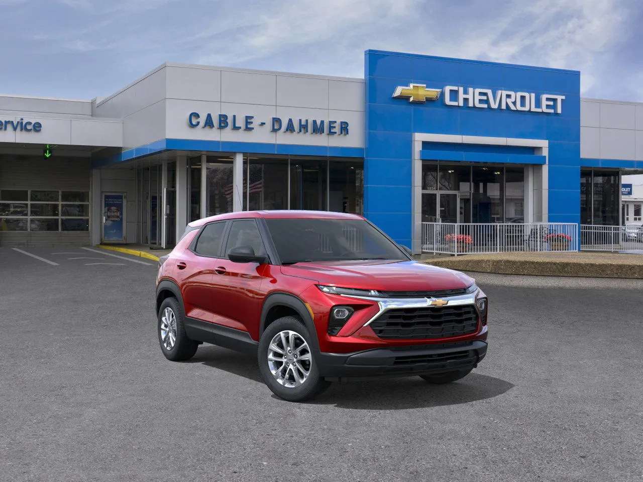 Red 2026 Chevrolet Trailblazer LS for sale in Independence, MO