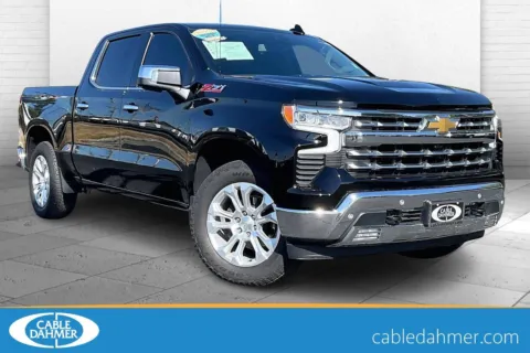 Black 2024 Chevrolet Silverado 1500 LTZ for sale in Independence, MO