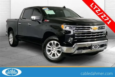 Black 2024 Chevrolet Silverado 1500 LTZ for sale in Independence, MO
