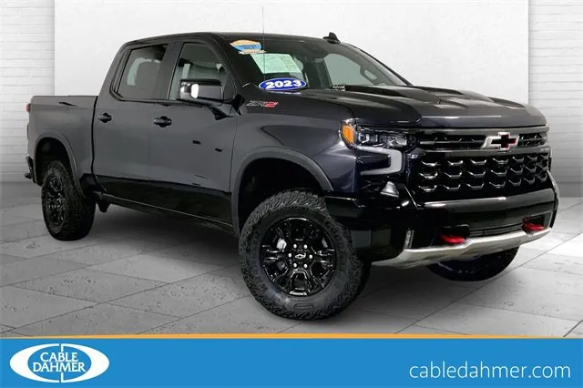 Gray 2023 Chevrolet Silverado 1500 ZR2 for sale in Independence, MO