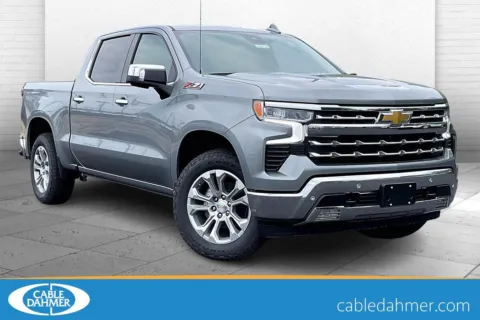 Gray 2025 Chevrolet Silverado 1500 LTZ for sale in Independence, MO