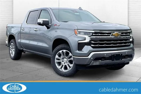 Gray 2025 Chevrolet Silverado 1500 LTZ for sale in Independence, MO