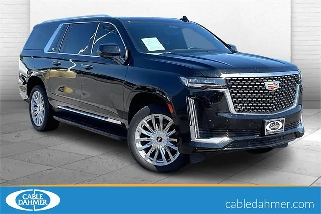 Black 2023 Cadillac Escalade ESV Premium Luxury for sale in Independence, MO