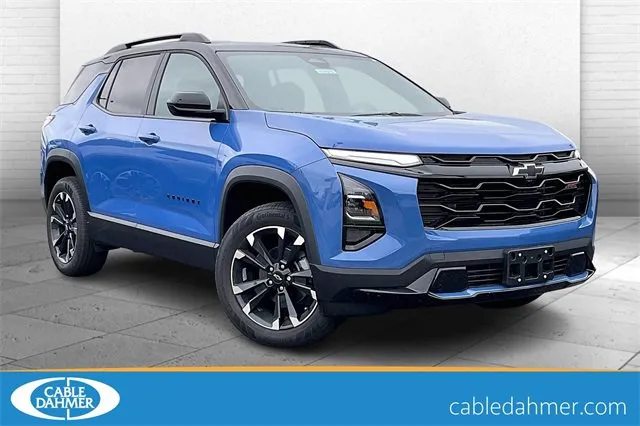 Blue 2026 Chevrolet Equinox RS for sale in Independence, MO