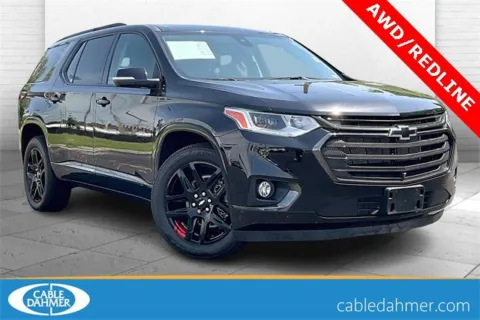 Black 2021 Chevrolet Traverse Premier for sale in Independence, MO