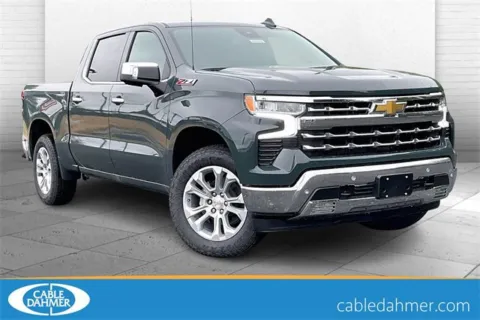 Gray 2025 Chevrolet Silverado 1500 LTZ for sale in Independence, MO
