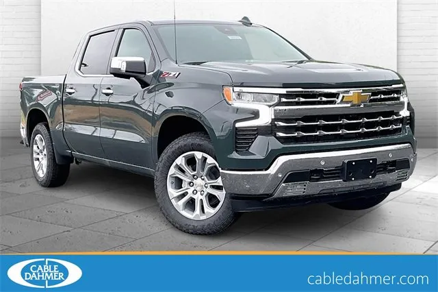 Gray 2025 Chevrolet Silverado 1500 LTZ for sale in Independence, MO