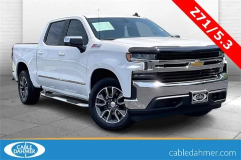 White 2021 Chevrolet Silverado 1500 LT for sale in Independence, MO