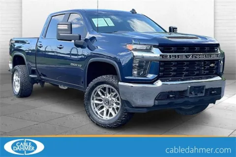 Blue 2021 Chevrolet Silverado 2500 HD LT for sale in Independence, MO