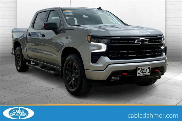 Gray 2024 Chevrolet Silverado 1500 RST for sale in Independence, MO