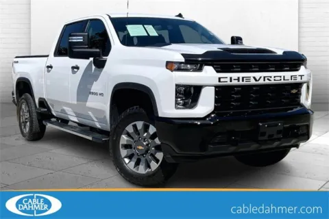 White 2023 Chevrolet Silverado 2500 HD Custom for sale in Independence, MO