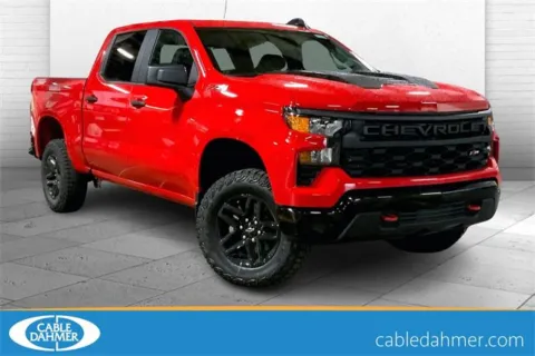 Red 2025 Chevrolet Silverado 1500 Custom Trail Boss for sale in Independence, MO