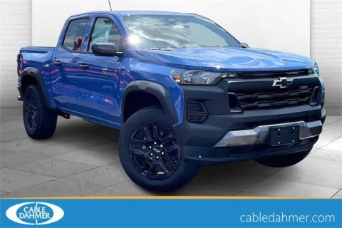 Blue 2025 Chevrolet Colorado Trail Boss for sale in Independence, MO