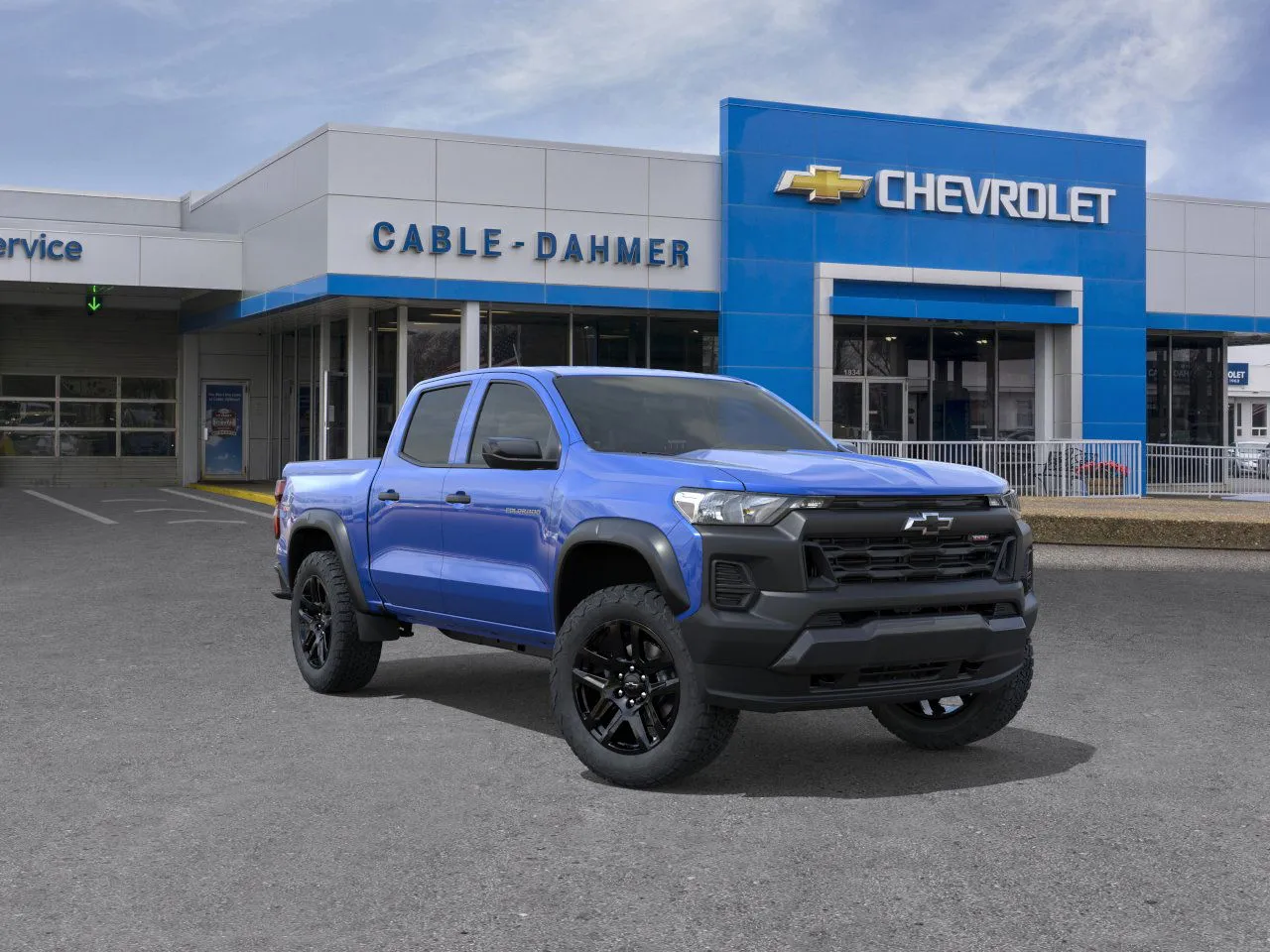 Blue 2025 Chevrolet Colorado Trail Boss for sale in Independence, MO