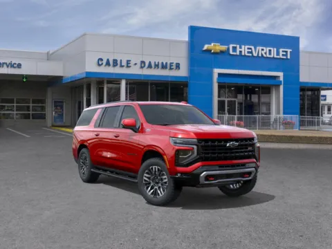Red 2025 Chevrolet Suburban Z71 for sale in Independence, MO