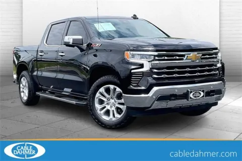 Black 2024 Chevrolet Silverado 1500 LTZ for sale in Independence, MO