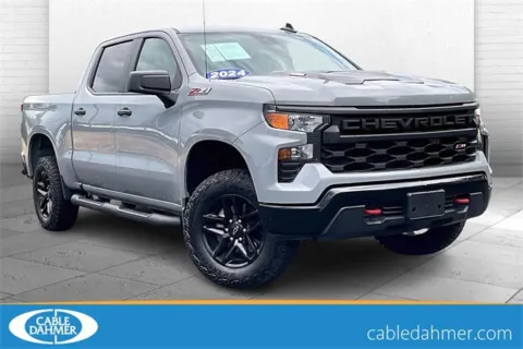 Gray 2024 Chevrolet Silverado 1500 Custom Trail Boss for sale in Independence, MO