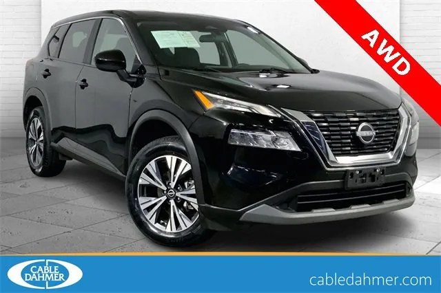 Black 2023 Nissan Rogue SV for sale in Independence, MO