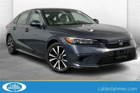 Gray 2022 Honda Civic Sedan EX for sale in Independence, MO