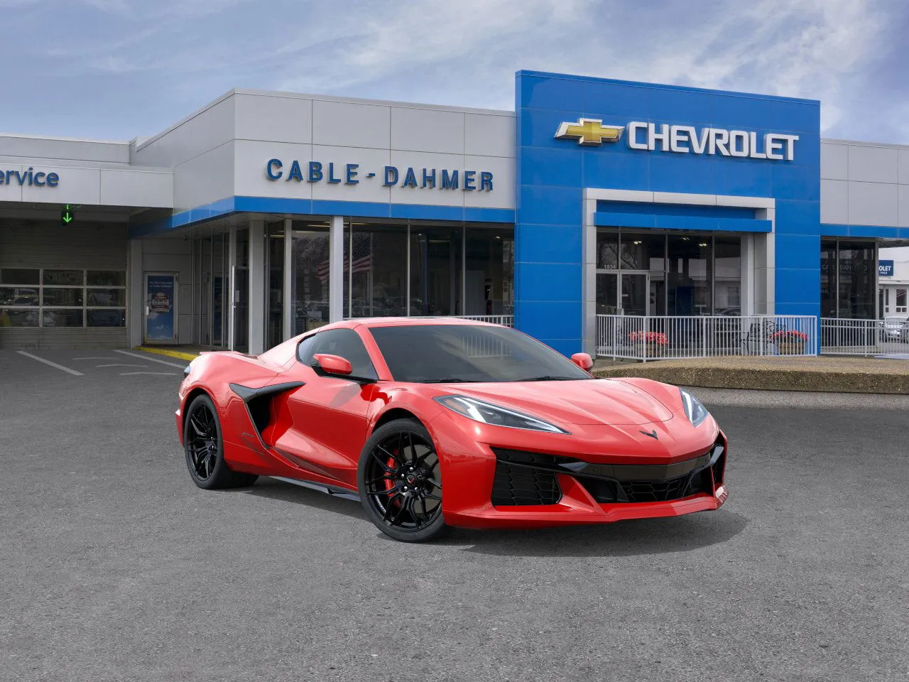 Red 2025 Chevrolet Corvette Z06 3LZ for sale in Independence, MO