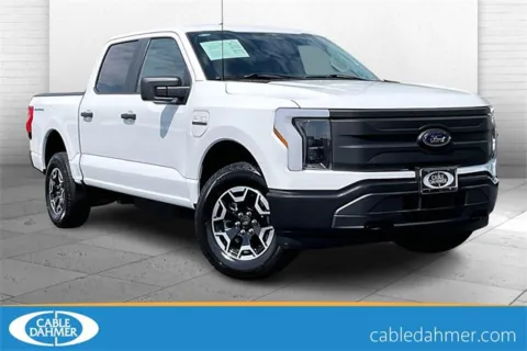White 2023 Ford F-150 Lightning Pro for sale in Independence, MO