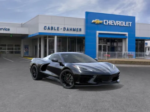 Black 2025 Chevrolet Corvette Stingray 1LT for sale in Independence, MO