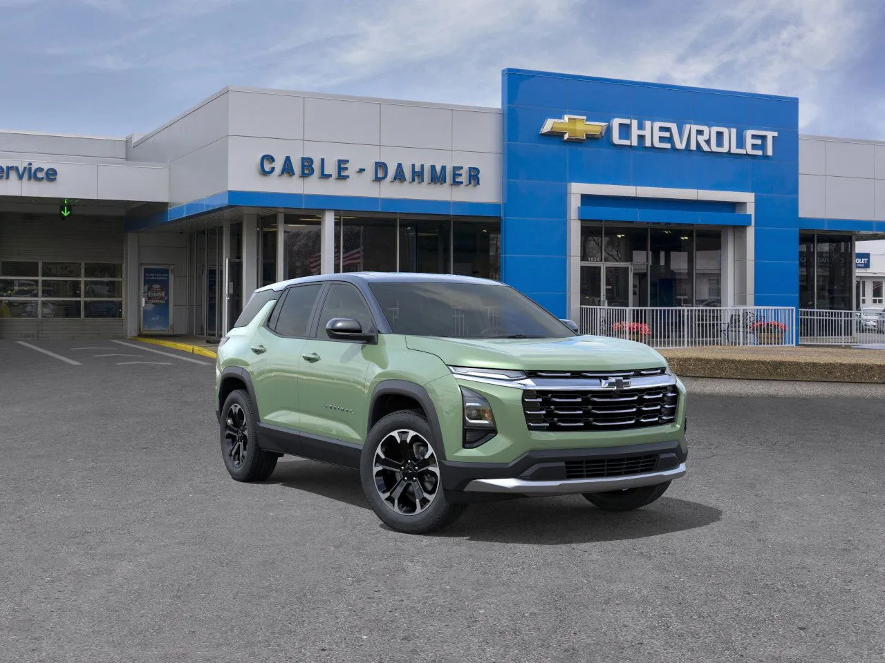 Green 2026 Chevrolet Equinox LT for sale in Independence, MO