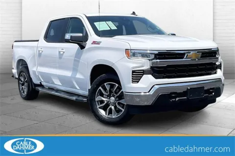 White 2022 Chevrolet Silverado 1500 LT for sale in Independence, MO